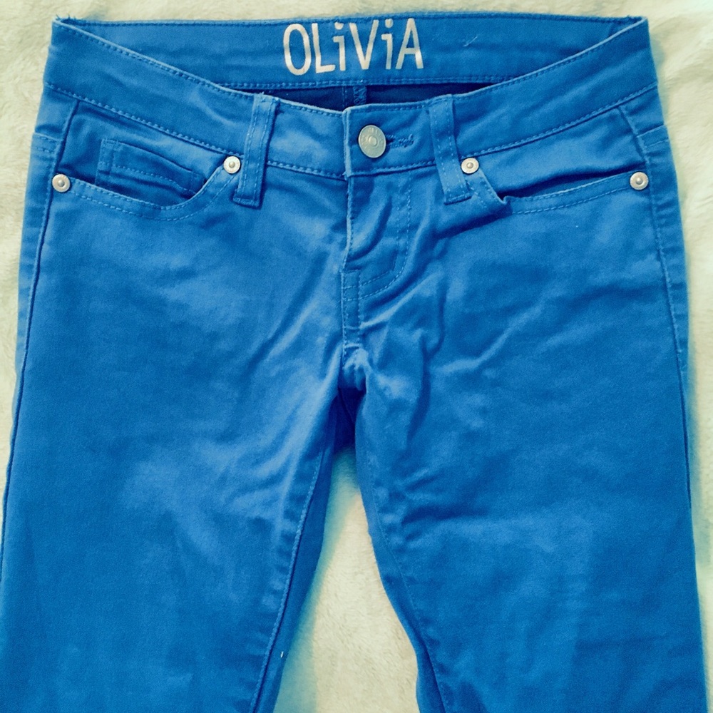 Bright Blue Delia*s Jeans